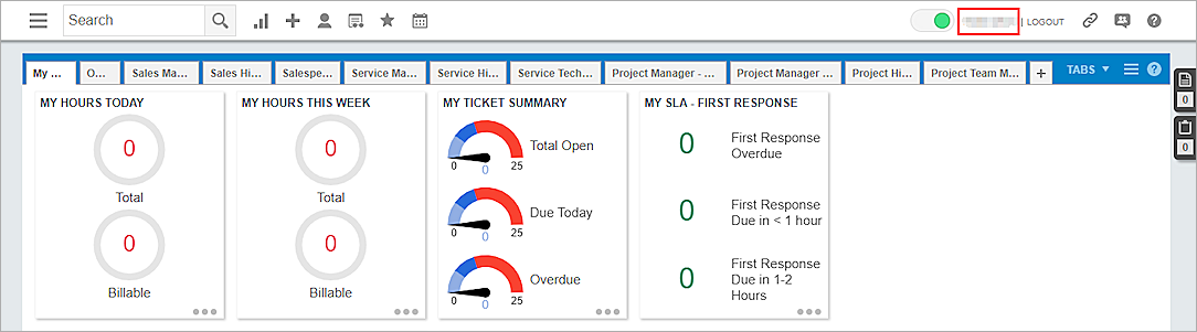 Screen shot of Autotask, picture5